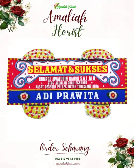 Papan Bunga Ucapan Selamat Sirets